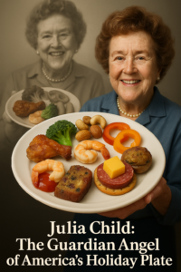 holiday parties, holiday eating, Julia Child, small plates, enjoying food